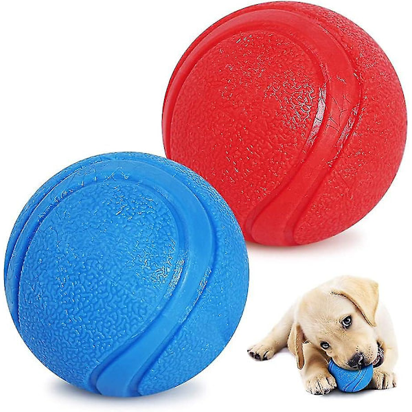 Hundleksak, studsande boll hund, interaktiv hund leksak, oförstörbar hundboll, natur gummi hund tänder rengöring leksak, för valpar