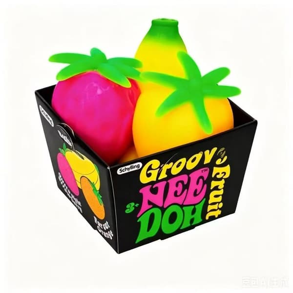 Nee-doh Groovy Fruits Squeeze Balls