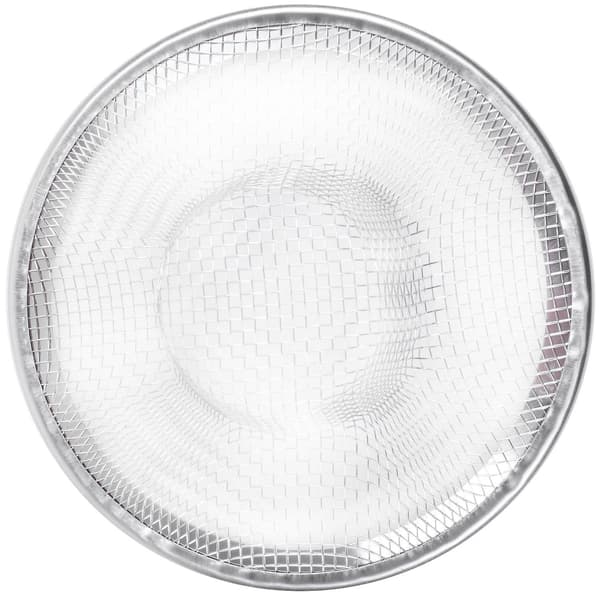 Afløbskurv i rustfrit stål, si til vask, 3,5 tommer topdiameter