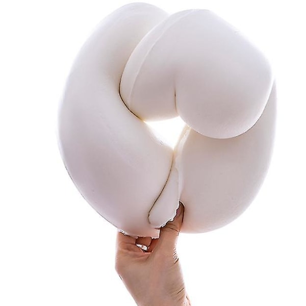 Memory Foam U-formad kudde Förvaring Resekudde Nackkudde Slow Rebound