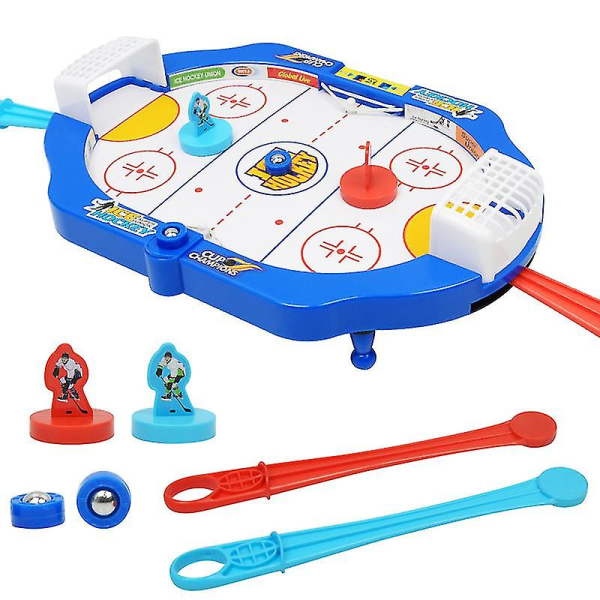 Pöytäkoneen interaktiivinen jääkiekkopeli Vanhemman ja lapsen interaktiivinen pulmapeli minijääkiekkokilpailupeli lasten set