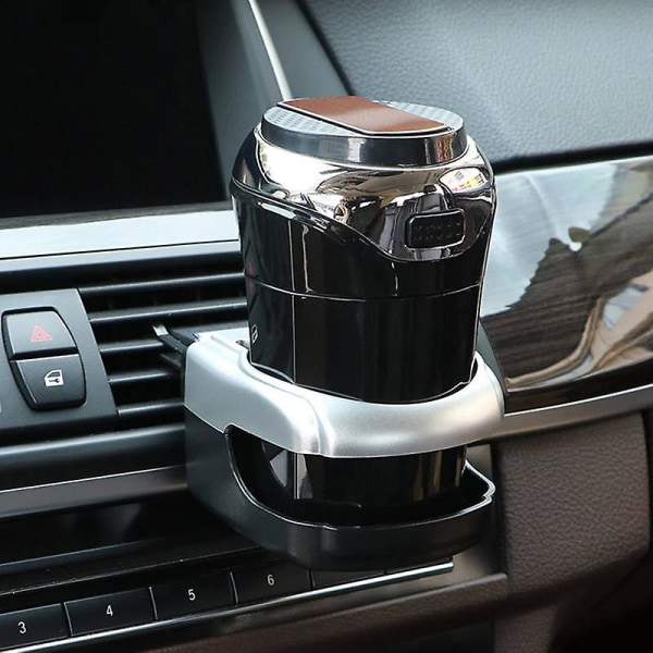 Car Styling Auto Auto Truck Juomavesikuppipullo CAN ovikiinnitysjalusta Tuhkakuppi kannatin Outlet Air Vent Holders Universal| | Blue