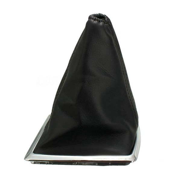 Svart Pu Läder Gear Damask Boot Knop Cover Handbroms For Focus 2005-2012