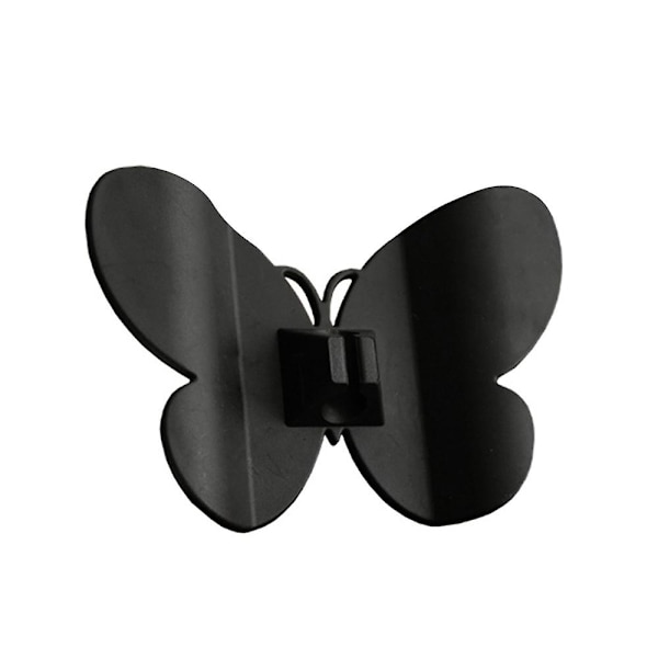 2kpl/ set Universal organizer Suloinen perhosen muotoinen kaapelikääre keittiökoneille Black 2Pcs
