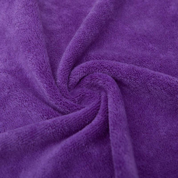 Mikrofiberhanddukar Stor Snabbtorkande Badhandduk För Spa Strand Simning Camping 70x140cm (mörk lila)