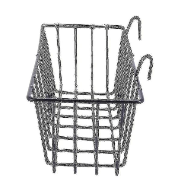 4-pack Wall Grid Panel Hanging Wire Basket, Grid Wall Storage Basket, Wall Mounted Baskets Display Shelf