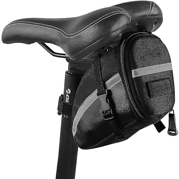 Cykelsadeltaske, kompakt vandtæt rammetaske Cykeltaske Top Tube Bag Aero Wedge Pack Mountainbiketaske til mountainbikes, cykler og landevejscykler