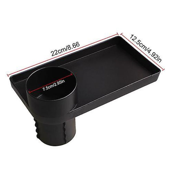 Bærbar Auto Bil Kopholder Fastgørbar Måltidsbakke Udvidet Bord Skrivebord 360 Roterbar Justerbar Bil Madbakke Kopholder Expander|drikkeholdere| C