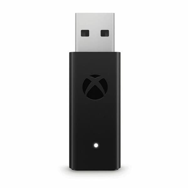 Adapter for Xbox One trådløs håndkontrollmottaker Stick Windows 10 PC USB DE-XF7-