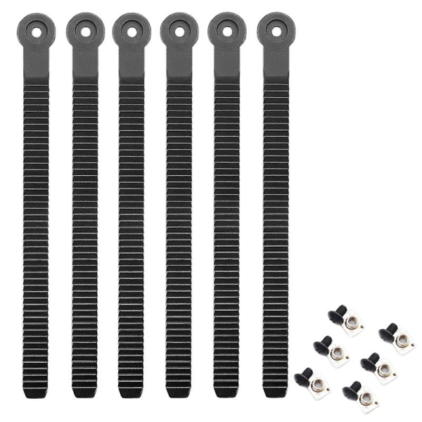 Snowboard Ankel Stege Bindningsbyte Robust Universal Enkel installation Ankel Bindningsdelar Snowboard Bindningsdelar 6pcs