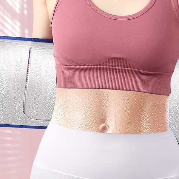 Sports Corset Waist Trainer Support Rygbælte med opbevaringslomme Body Shaper Red