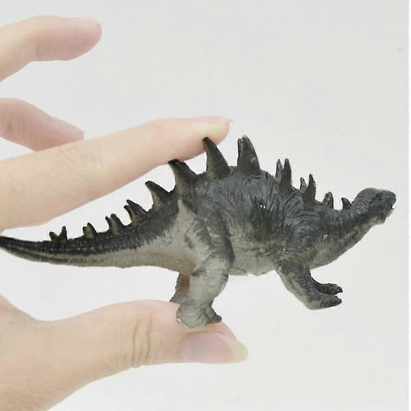 16 leker med dinosaurposer, dinosaurstatue-modelleker for barn, nye modelleker (tilfeldige stiler)