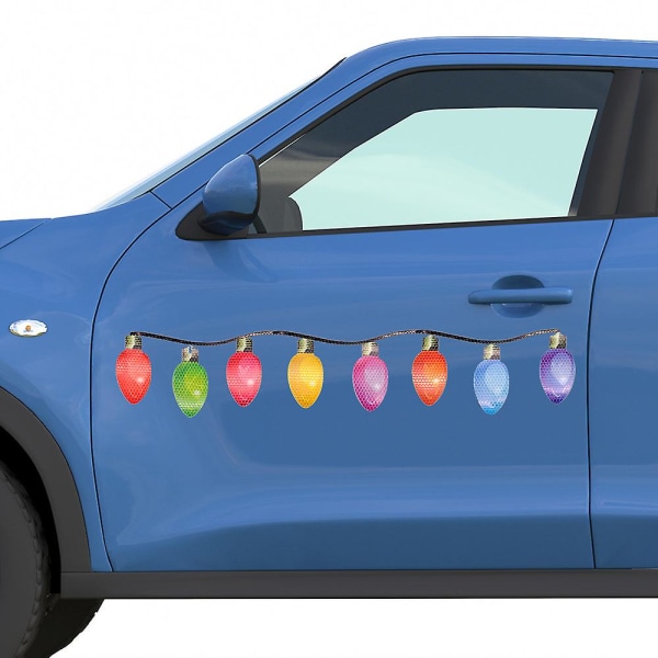 Magneettinen auton hehkulamppu tarrat Heijastava tarra Joulukoristeet Jääkaapin sisustus Auton ulkoasutarvikkeet Autotarrat| | H