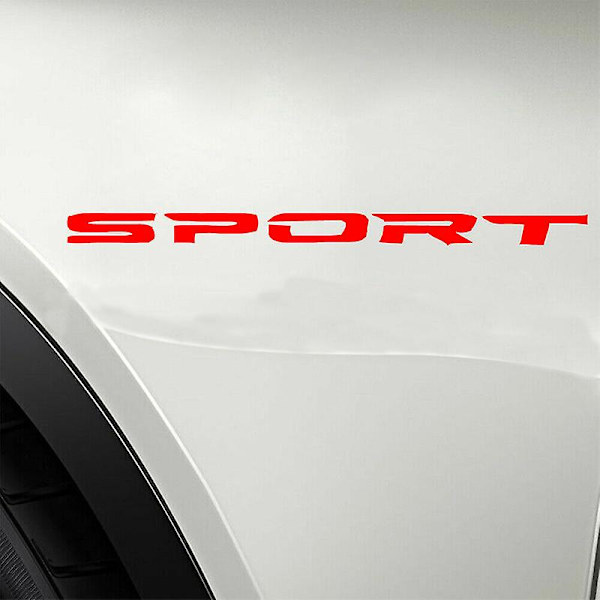 4st/ set Sportbilsdekaler Font Auto Dörrfälgar Hjulnav Racing Dekal Exteriör Bilkarossdekal Autodekoration Tillbehör| | Yellow
