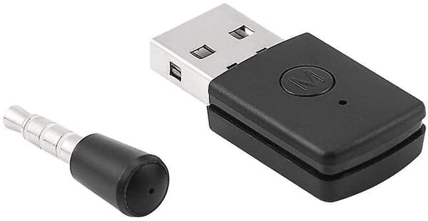 Ps4 Bluetooth-adapter - Mini USB 4.0 Bluetooth-headsetadapter Mini trådlös mikrofon Bluetooth-dongel USB-adapter för Ps4 trådlöst headset