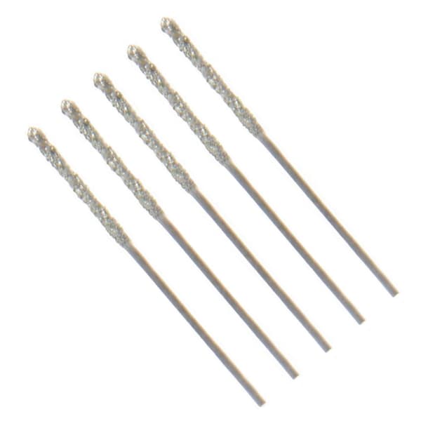 60 stk. 0,8 mm diamantbelagte bor til glas, fliser, sten, smykker