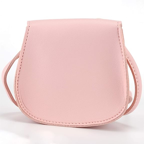 Little Rabbit Ear Bow Crossbody-veske, PU-skulderveske for barn, jenter, småbarn