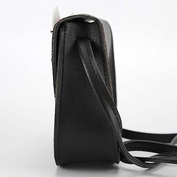 Little Rabbit Ear Bow Crossbody-veske, PU-skulderveske for barn, jenter, småbarn