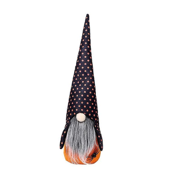 1 stk Halloween Ansiktsløs Dukke Utsøkt Gnome Dukke Nydelig utstillingsvindudekor