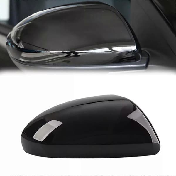 Höger passagerarsida backspegelkåpa för Mazda 3/2 2010-2013 Fram jy Black