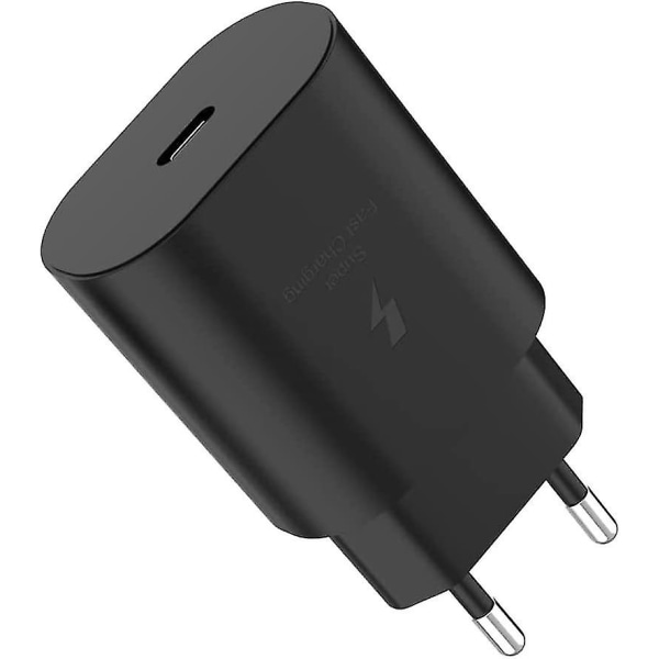 25w Samsung Hurtiglader Usb C Laderplugg Pps Laderkontakt