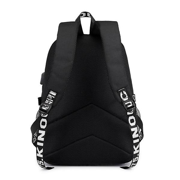 Menn Cosplay-ryggsekk Studentskoleveske med usb-lading Utskrift Dj Marshmello Laptop Uformell reiseryggsekk Bursdagsgave picture color