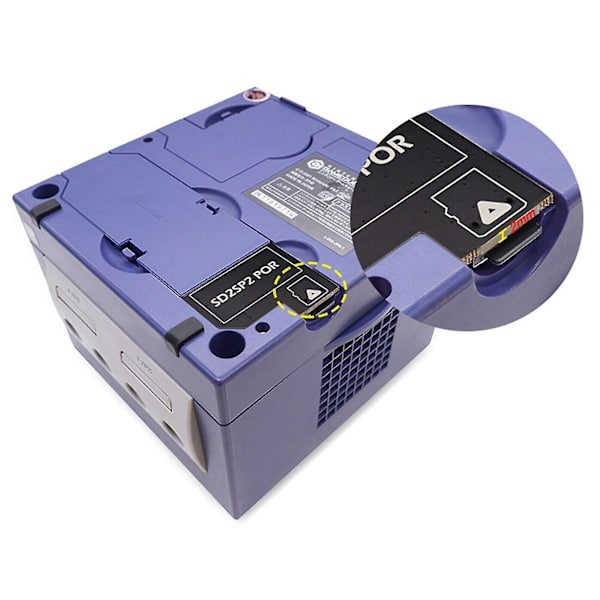 För Ngc Sd2sp2 Pro Gamecube-konsoladapter Sds-laddning Tf Sds Micro Cardbarnz Fk