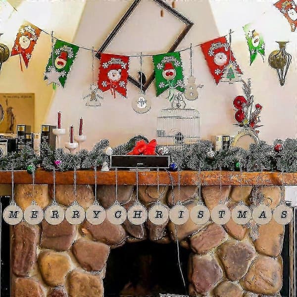 Uferdige treskiver til julepynt DIY tremerker gave