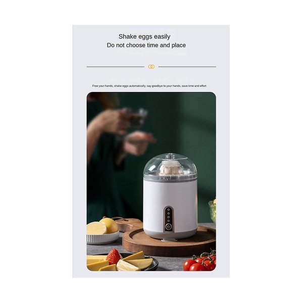 Sähköinen munasekoitin munasekoitin Kultainen kananmunakone Munanvalkuaisen ja -keltuaisen automaattinen sekoitus keittiötarvikkeet