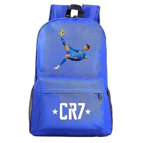 Cr7 rygsæk - 18 tommer bærbar rygsæk med usb-opladning - Vandtæt kapacitet Business rygsæk - Skoletaske til større rejser - Teenagere Mochila 4