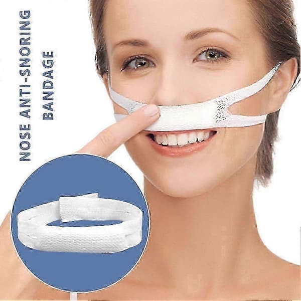5-pack externa näsbandage töjbart näsoperationsbandage med nätöglor - bra