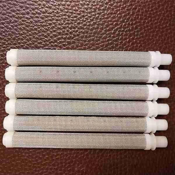 10 kpl Airless Filter 60 Mesh Airless Spray Filter 304 Stainless Steel Airless Paint Spray Corros Silver