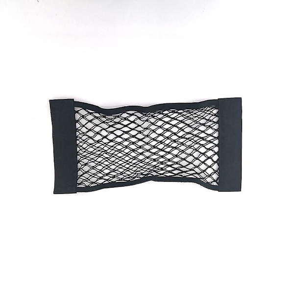 Bil Ryg Bag Bagagerum Opbevaring Net Sæde Elastisk Snor Net Magic Sticker Mesh Opbevaring Taske Auto Organizer Tilbehør Ryg Taske - Opbevaring Oprydning 25 x 40cm