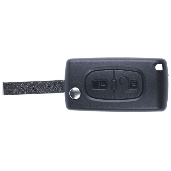 Flip Remote Remote Case Skal för C2 C3 C4 C5 C6 C8 2 Knappar Svart