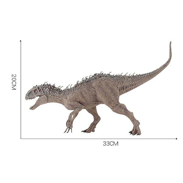 Stor størrelse Jurassic Indominus Rex Simulation Dinosaur Model Til