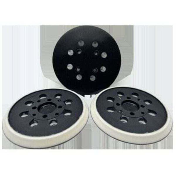 Sliprondell for Bosch (Ø 125 mm, medium hardhet med tilbehørssystem for eksentersliper PEX 300/400 AE / 4000 AE / Advanced Orbit 18..