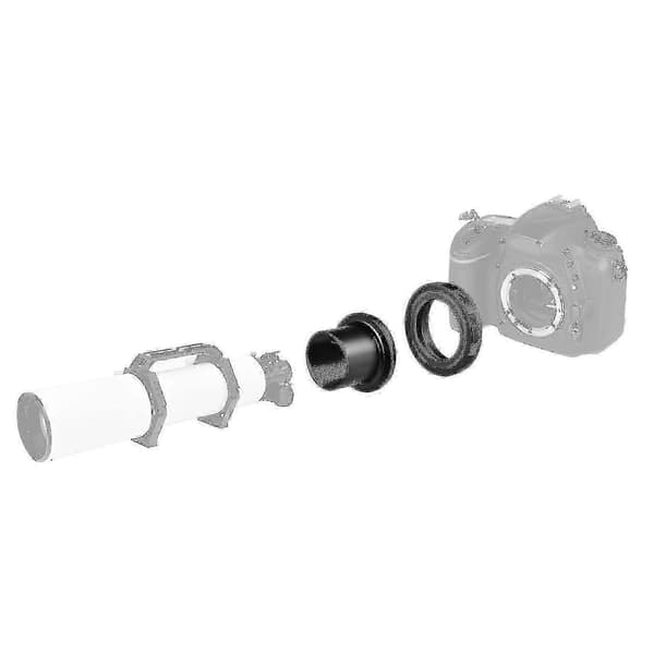 1.25-T2-EOS Adapterring til Canon EOS-kameraer 1,25 tommer T2 teleskopokular til astrofotografering