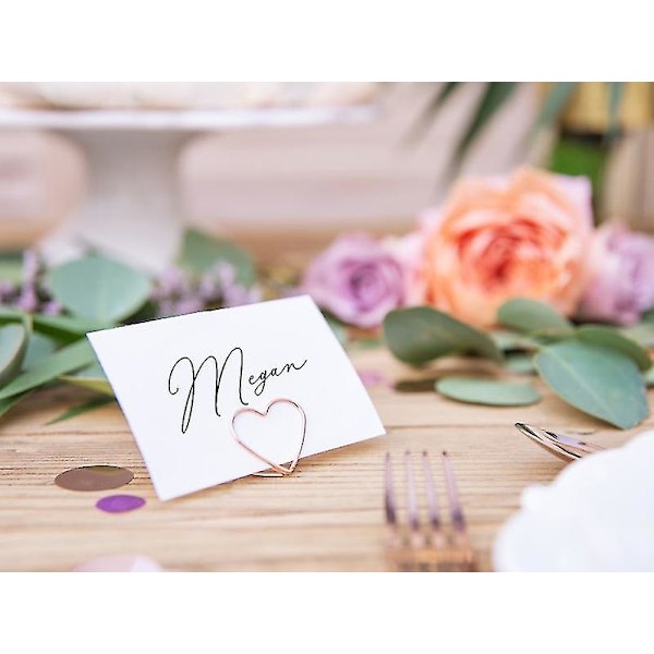 10 Marque-places En Kraft 9,5 X 4 Cm Unique size