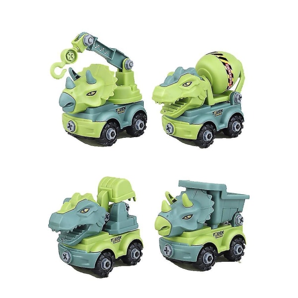 Gør-det-selv samling Dinosaur Legetøj Sæt Kombination Samling Dinosaur Model Pædagogisk legetøj til børn Børn Gave