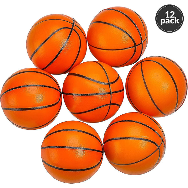 12 st mjuk svampskum sportbollar mini basket för barn