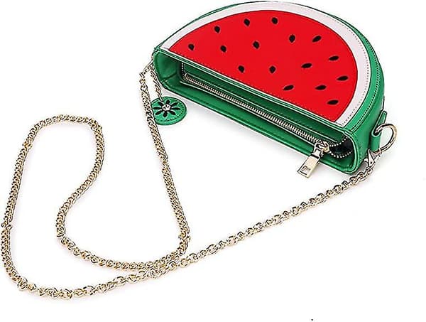 Dame Nyhet Søt Vannmelonformet Mini Skulderveske