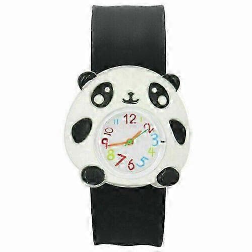 1 st tecknad panda flickor pojkar klocka armbandsur barn barn mode