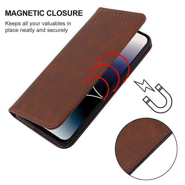 Magnetisk case för Ulefone Armor 11t 5g / 11 5g Brown