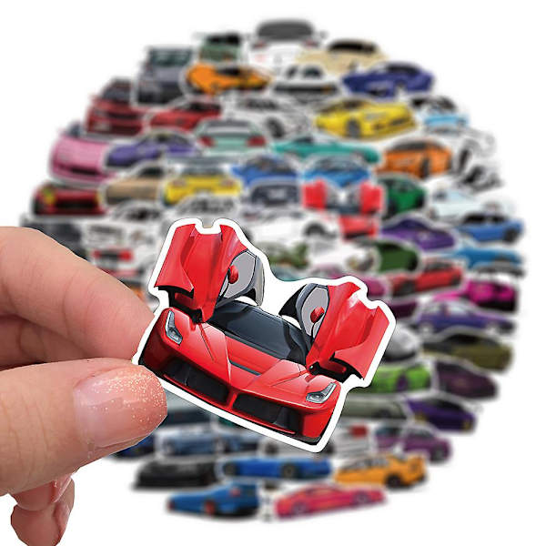 Cool Stickers Motorcykler | Jdm Stickers Decals Bærbare computere | Jdm Graffiti Stickers - Sticker Racing 100PCS