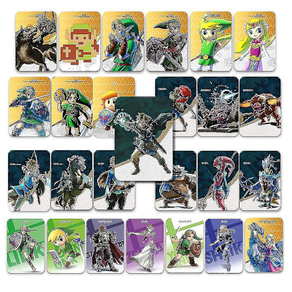 38kpl/ set Nfc Amiibo Cards - Linkage Cards set The Legend of Zelda: Breath Of The Wild - Tears Of The Kingdom Gifts