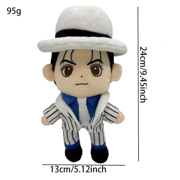 Uusi Michael Jackson -pehmonukke, julkkisteemainen pehmolelu. Michael in white