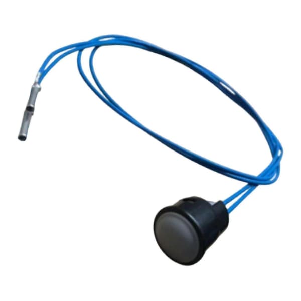 Erstatningsjoystickknap med kabel til gravemaskineafbryder reservedel Gray Button