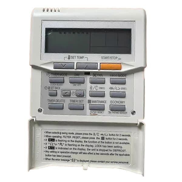 Original Egnet til Fujitsu T til Mini Series Aircondition Kontrolpanel UTY-RNKYT Ledningscontroller AR-WAC1E