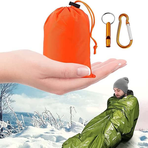 Overlevelse Sovepose, Camping Overlevelse Pose, Utendørs Overlevelse Sovepose