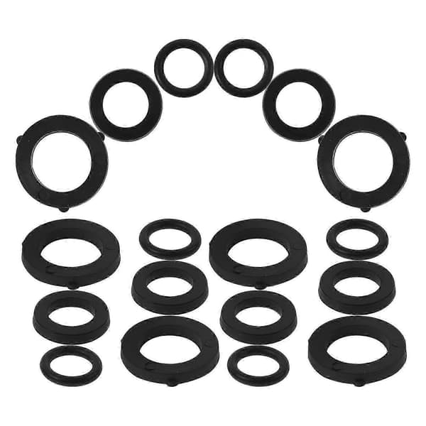 18 st O-ring gummibrickor Gummitätningar O-ringar för trädgårdsslang Trädgårdstillbehör
